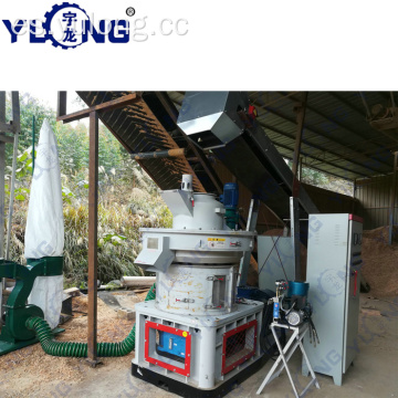 Máquina de fabricación de pellets para quemar madera YULONG XGJ560